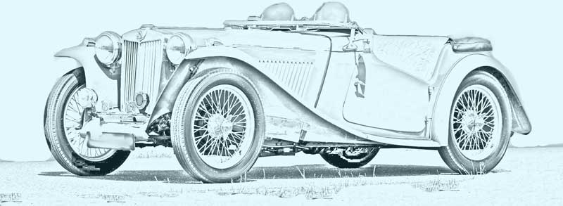 MG TC midget image